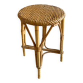 Tabouret en rotin