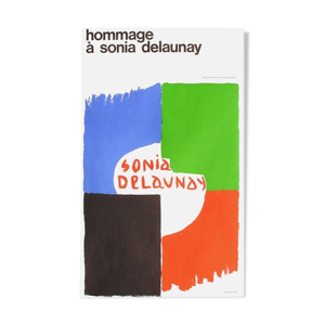 Affiche Sonia Delaunay - 1975