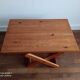 Coffee table in pine Pierre Beguet 70s