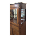 Louis XV style display case in marquetry