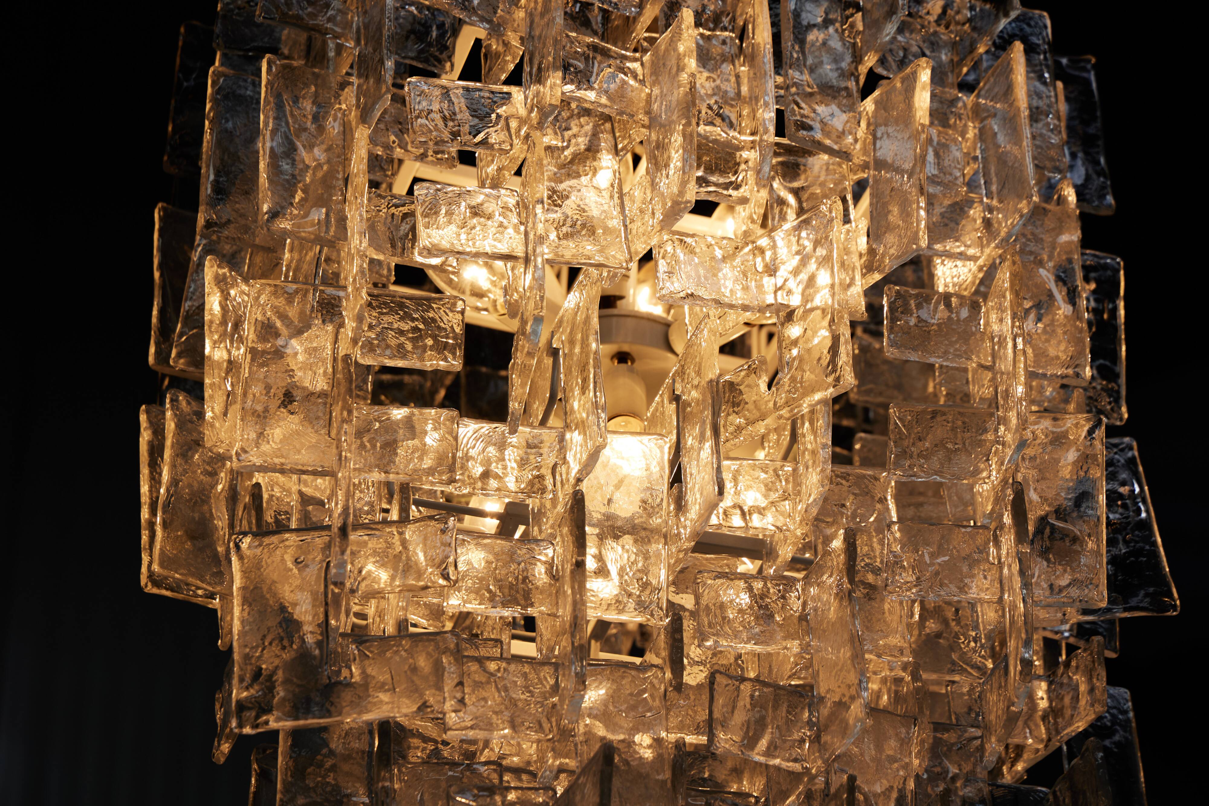 Large Chandelier by Carlo Nason for Mazzega, Italy, 1960s
