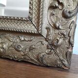 Mirror old gilded frame