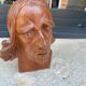 Sujet en bois sculpté De Ferdinand PARPAN Représentant Le Christ