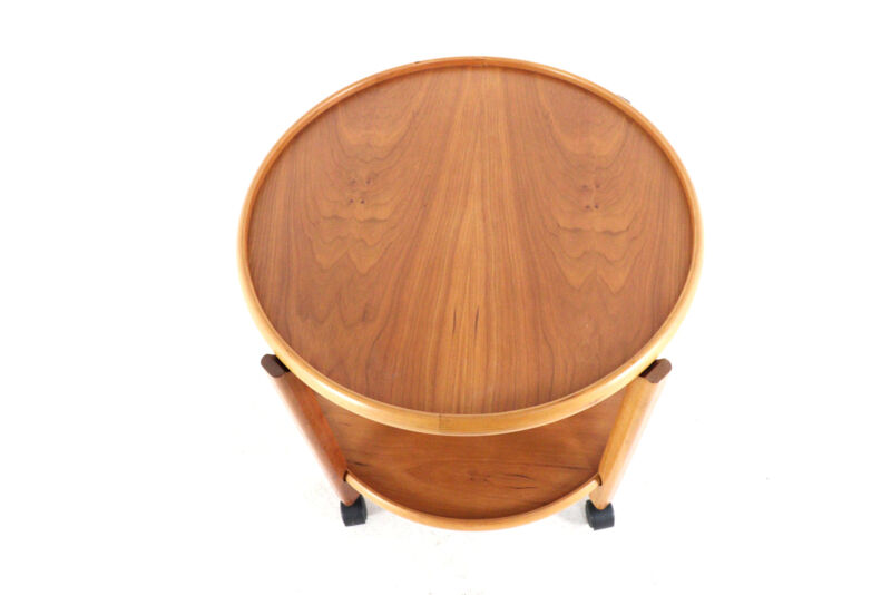 Danish Trolley with Removable Tray - teak