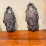 Pair ethnic masks