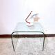 Memphis Milano lamp, red and white, 1980s Italy