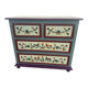 Hand painted chest of drawers