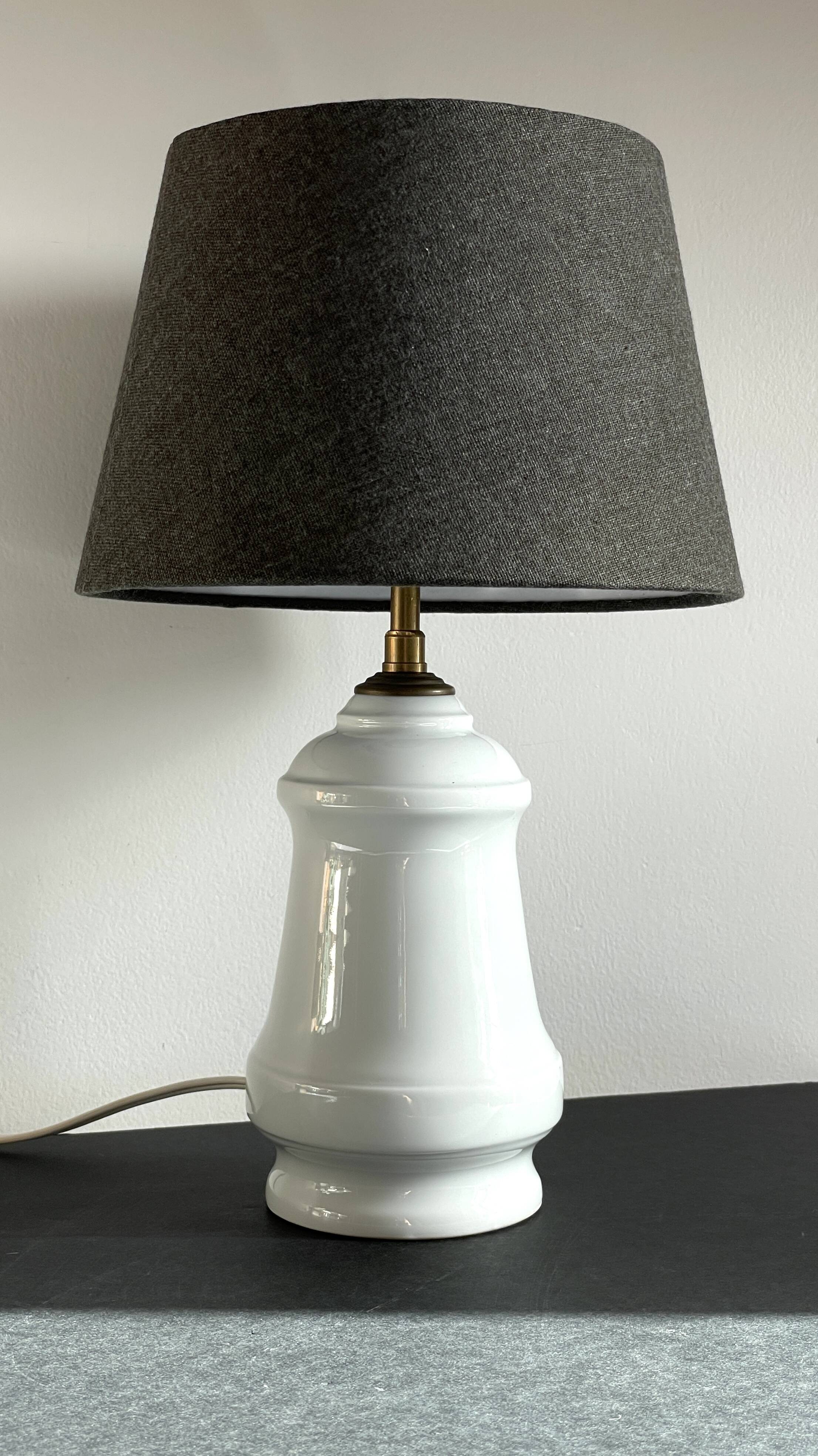 Vintage Limoges Porcelain Lamp