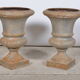 Paire de vases Médicis en fonte