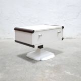White vintage bedside published by Gautier