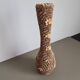 Vintage French shell vase 1960s brutalist coastal decor