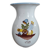 Hand decorated vase