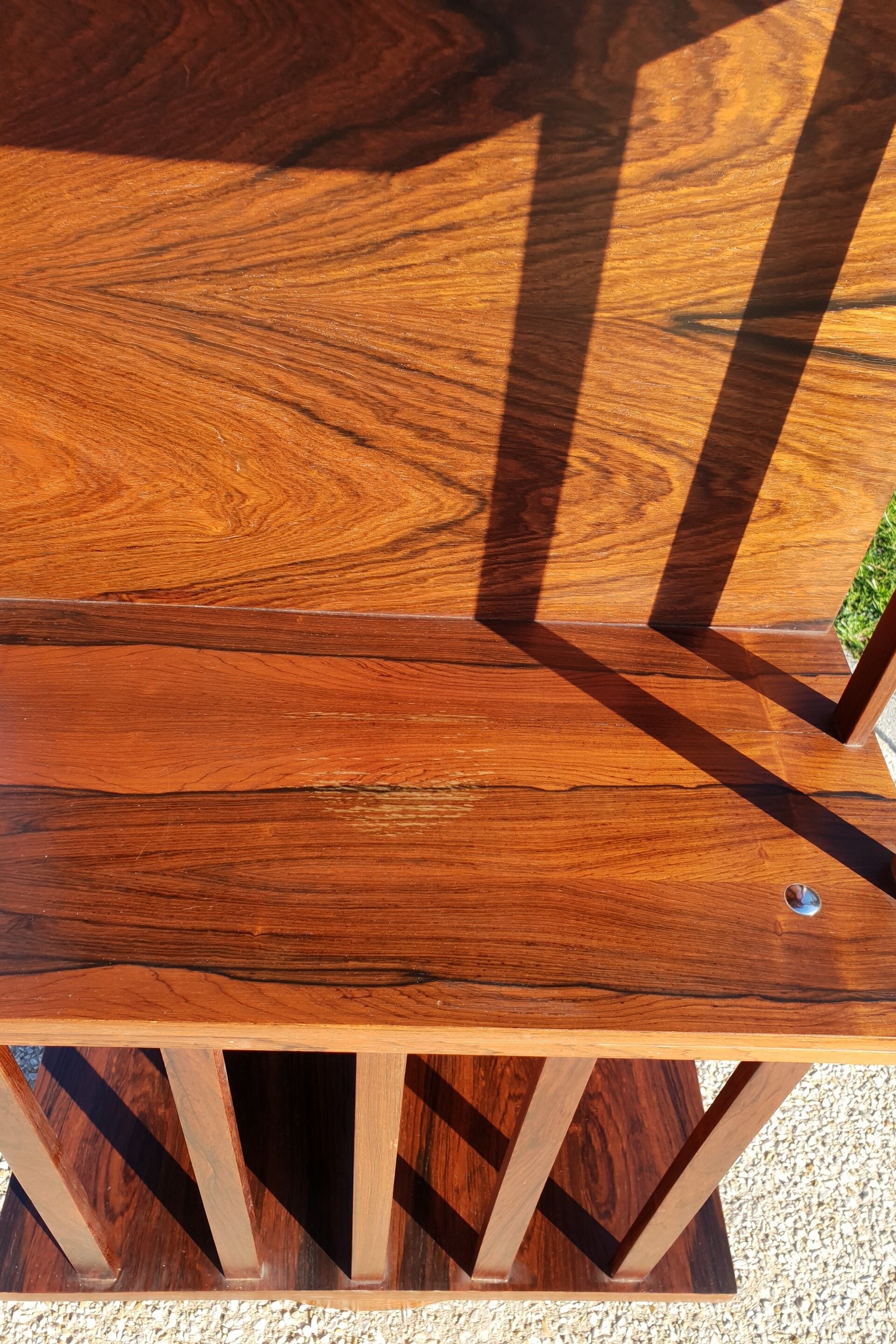 Rosewood revolving library 1970