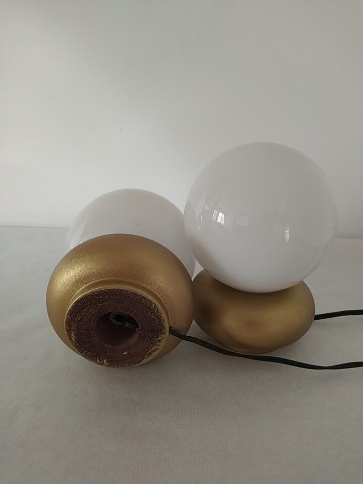 Paire de lampes de chevet vintage