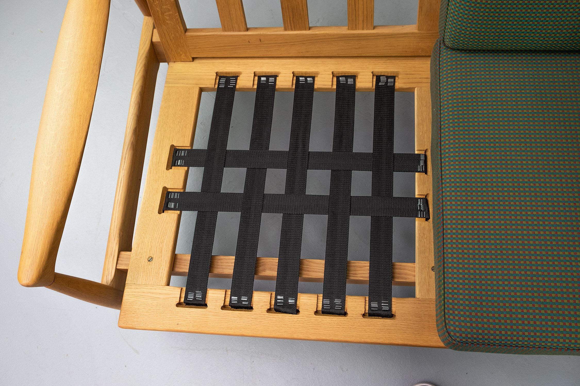 Vintage "Kolding" Sofa in Oak by Erik Wørtz for Ikea, 1960s