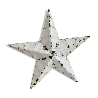 Amish white star 29cm
