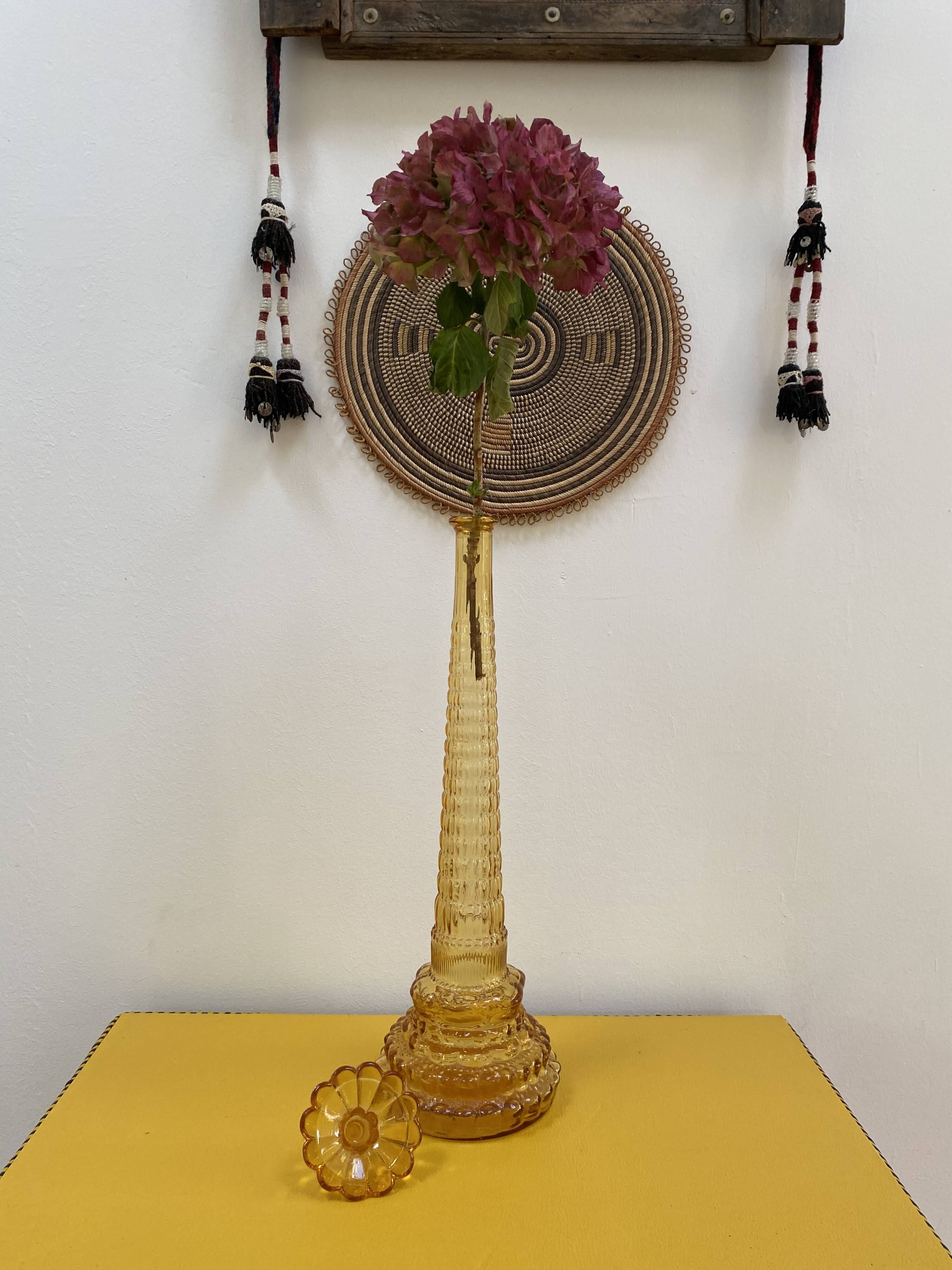 Italian Empoli XL decanter from the 50s