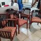 6 art nouveau armchairs