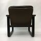 Mid-century safari lounge chair design by Oy Bj Dahlqvist ab, Finland, 1970s