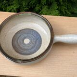 Earthenware pan signed la roue vallauris