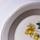 Porcelain dish decorated with yellow mill of Wolves