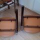 Pair of lounge armchairs from the high-end brand ATAL.