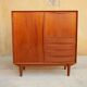 Scandinavian buffet teak bar by A. Vodder for Dyrlund Editions