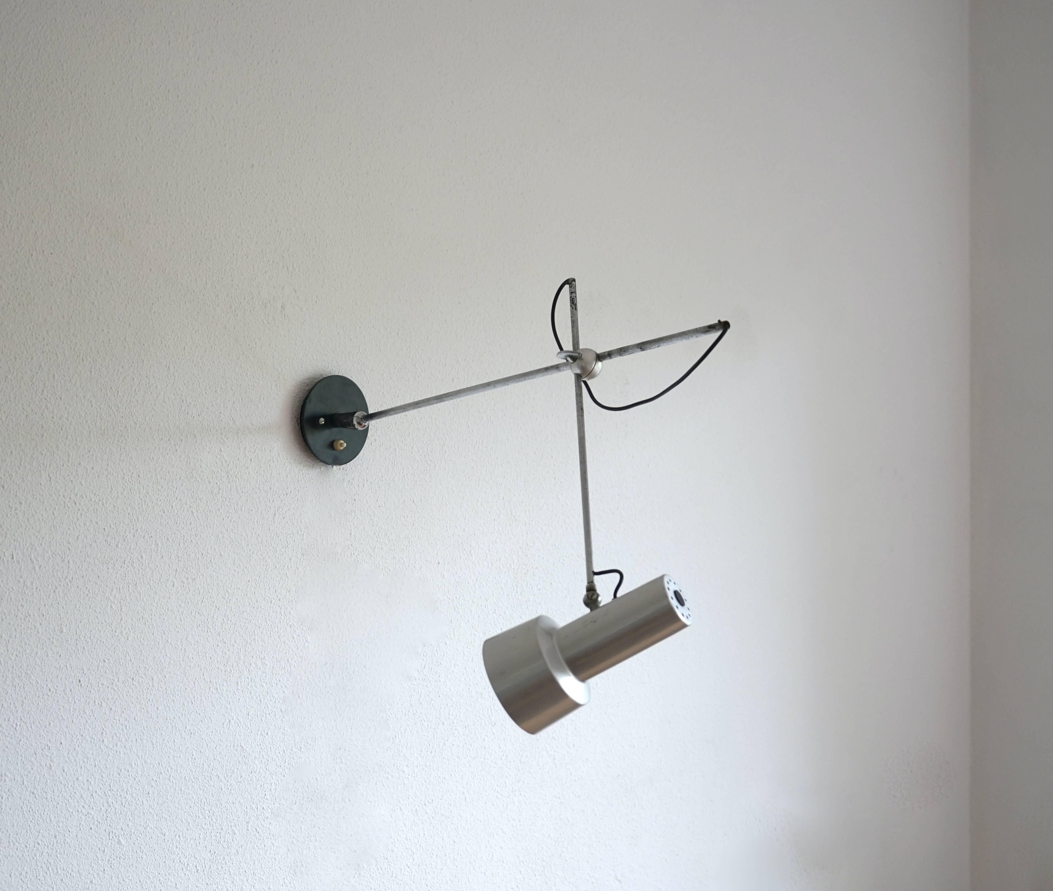 Vintage Model 213 Wall Lamp by Gino Sarfatti for Arteluce, 1956