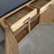 Small kitchen cabinet / small Mado sideboard in raw wood, 1950