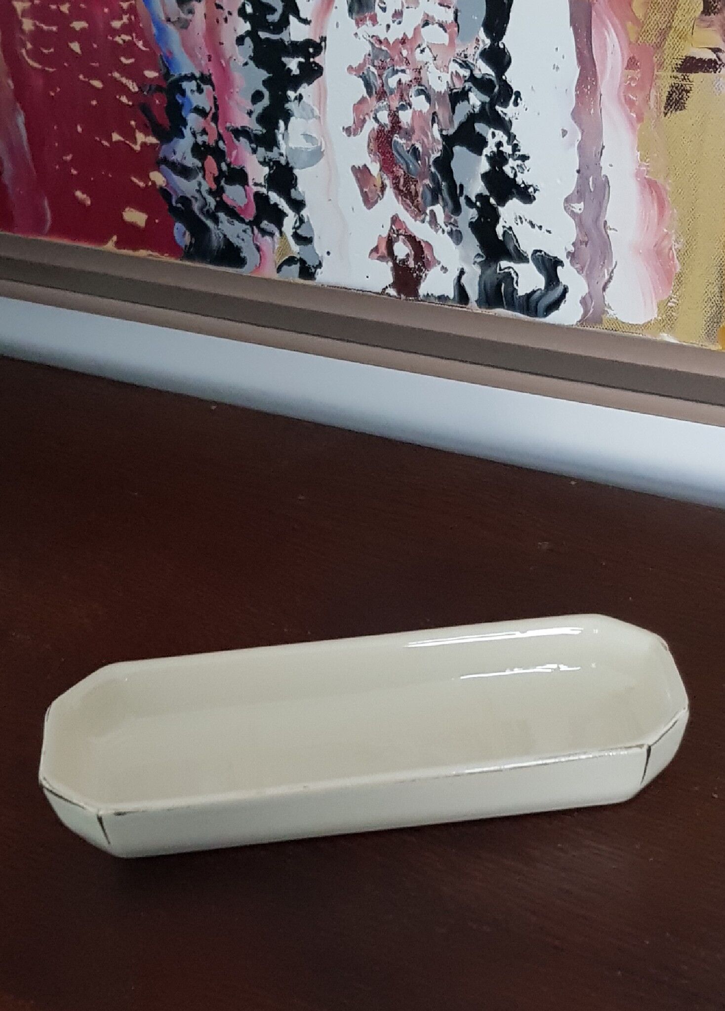 Art deco cup in earthenware