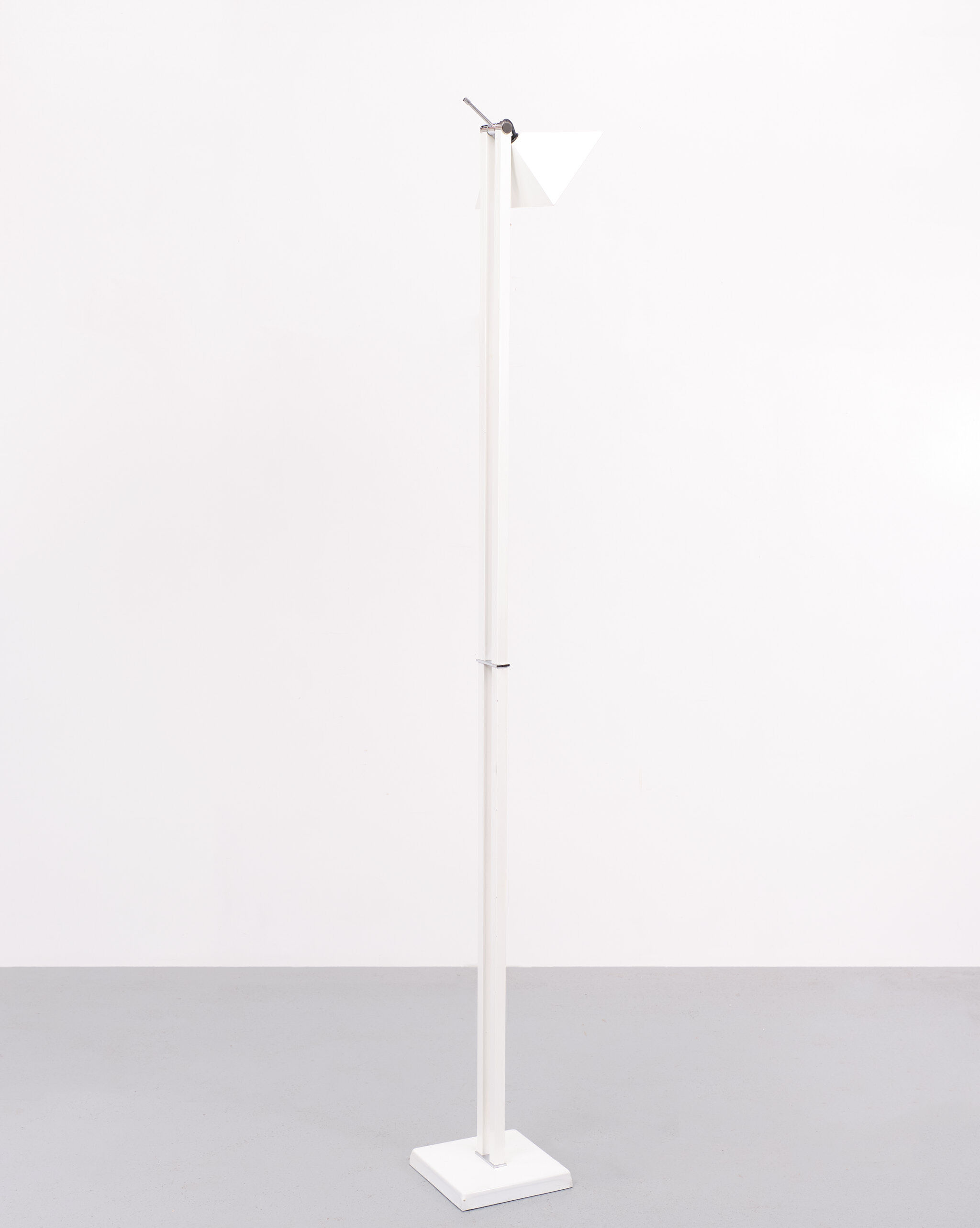 Post Modern White Floor Lamp 1980s Belgium