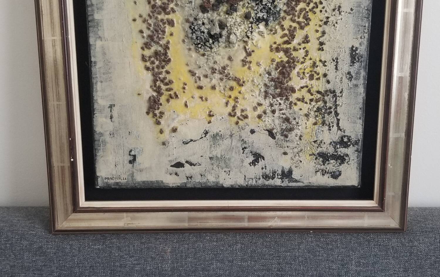 Bernard MANDEVILLE (1921-2000) - Mixed media - 61 * 38 cms