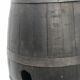 Black wood barrel