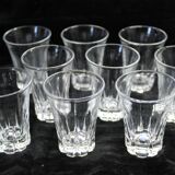 Ensemble de 9 Verres à Liqueur ou à Shot - Art Déco 1940 certifié
