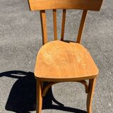 Set of four bistro chairs