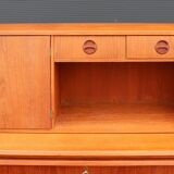 Vintage teak secretary 1960 Denmark