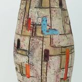Large italian mid century vase nuovo rinascimento decor pompei