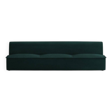 Minimalist danish green 3-seater sofa “Hood” by Common Seating