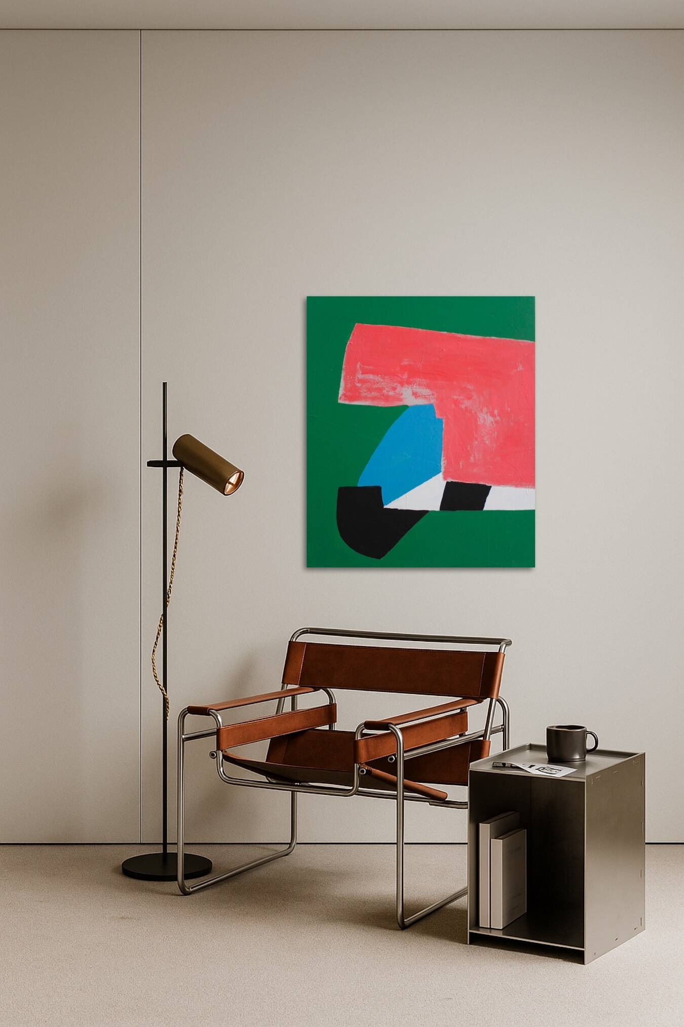 Modern minimalist art "lucky charm" by Bodasca