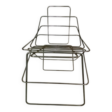 Chaise "Sof Sof"  de Enzo Mari. Fabriquée par Driade en 1972.