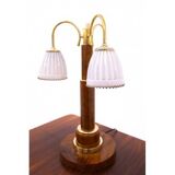 Art Deco table lamp, Poland, 1940s. After renovation.