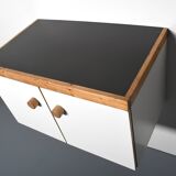 Wall Mounted 'Les Arcs’ Cabinet / Sideboard , France, 1970s