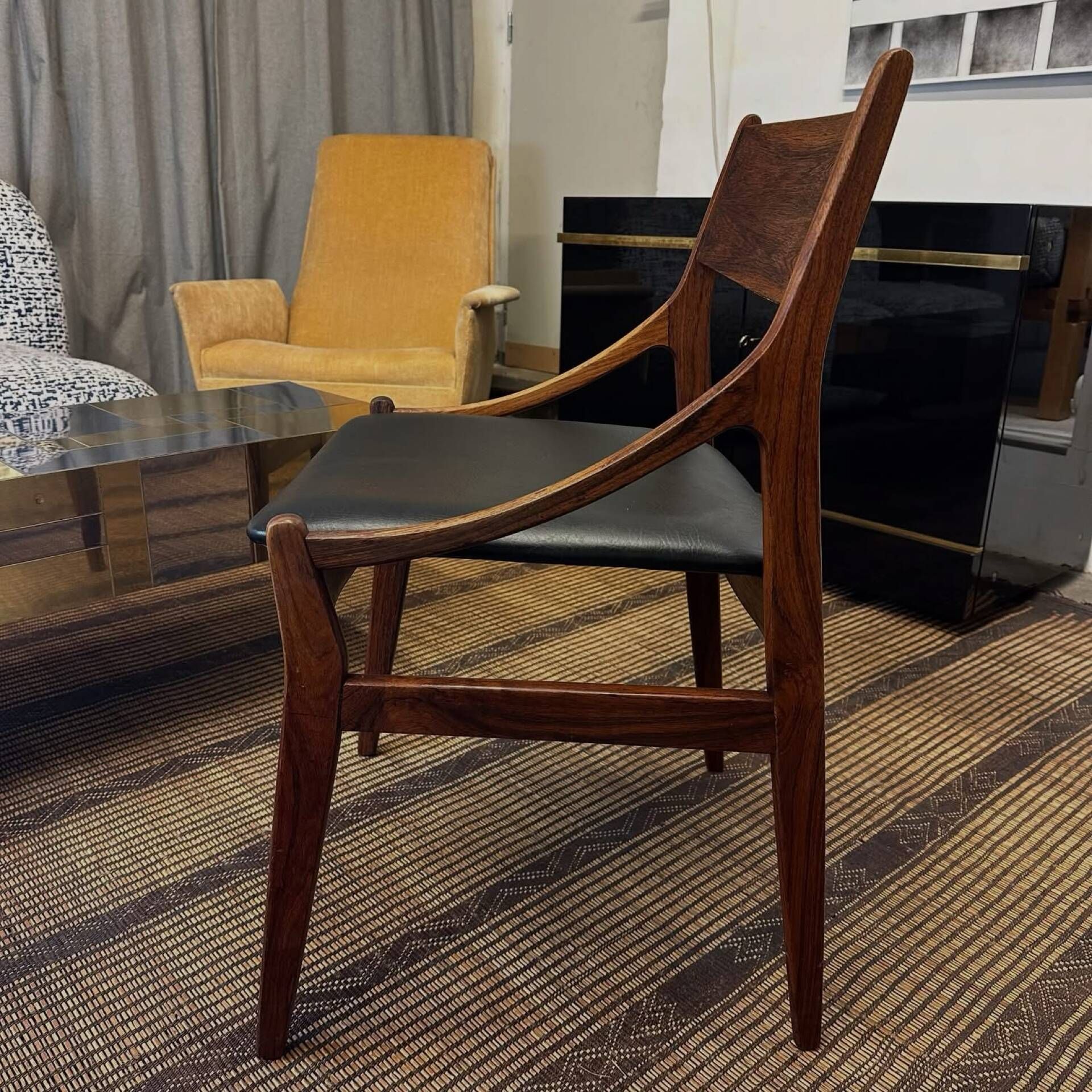 Chaise danoise par H. Vestervig Eriksen, 1960