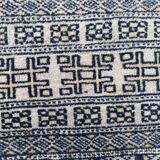 Vintage hand knotted rug with geometric patterns on a grey/beige/terracotta background 170 x 96 cm