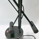 Articulated desk lamp with balance wheel 1980's by Stilplast Italy