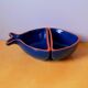 Majolica fish aperitif bowl