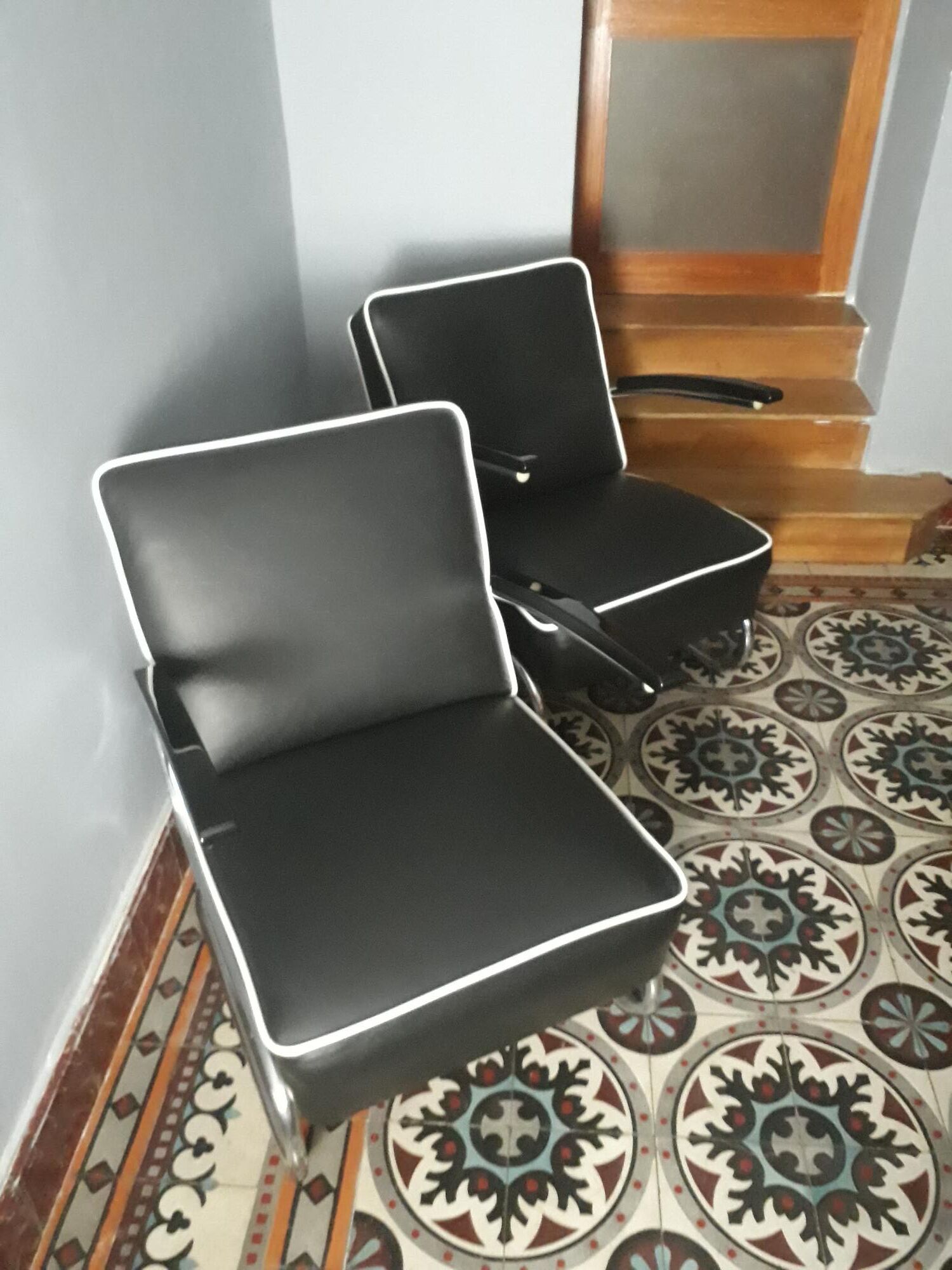 Pair of Bauhaus armchairs by Slezàk, K29 model, Gispen-Thonet 1932 design