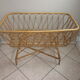 Baby vintage rattan bed