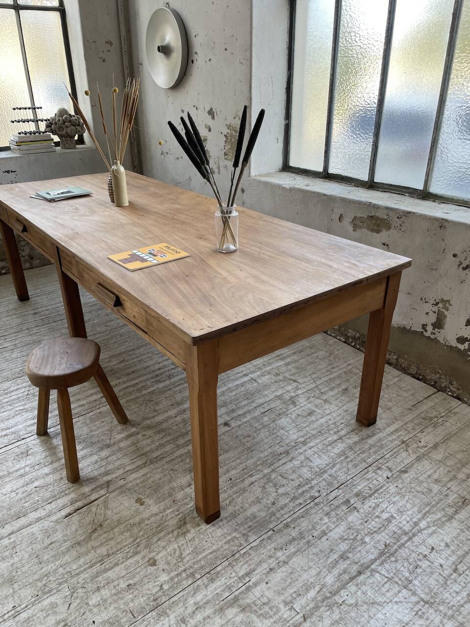 3m beech farm table