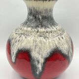 Vase Vintage West Germany Fat Lava